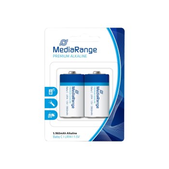 MEDIARANGE Premium - Batterie 2 x LR14 / C Typ