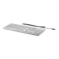 HP  Tastatur - USB - Deutsch - Grau