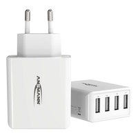 Ansmann Home Charger HC430 - Netzteil - 30 Watt - 6 A - 4 Ausgabeanschlussstellen (USB)