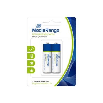 MEDIARANGE MRBAT123 - Batterie AA-Typ - NiMH - (wiederaufladbar)