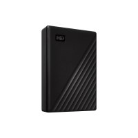 WD My Passport WDBR9S0060BBK - Hard disk - encrypted - 6 TB - external (portable)