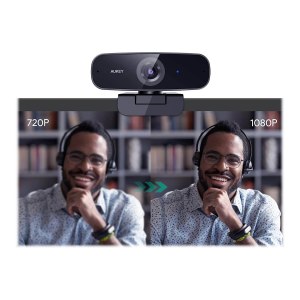 AUKEY PC-W3 - Webcam - Farbe - 2 MP - 1920 x 1080