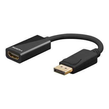 Wentronic goobay - DisplayPort-Adapter - DisplayPort männlich zu HDMI weiblich