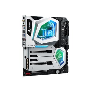 ASRock Z490 AQUA - Motherboard - E-ATX - LGA1200-Sockel - Z490 Chipsatz - USB-C Gen2, USB 3.2 Gen 1, USB 3.2 Gen 2 - 10 Gigabit LAN, 2.5 Gigabit LAN, Wi-Fi, Bluetooth - Onboard-Grafik (CPU erforderlich)