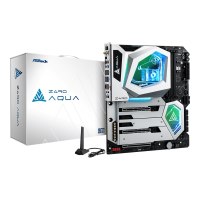 ASRock Z490 AQUA - Motherboard - E-ATX - LGA1200-Sockel - Z490 Chipsatz - USB-C Gen2, USB 3.2 Gen 1, USB 3.2 Gen 2 - 10 Gigabit LAN, 2.5 Gigabit LAN, Wi-Fi, Bluetooth - Onboard-Grafik (CPU erforderlich)