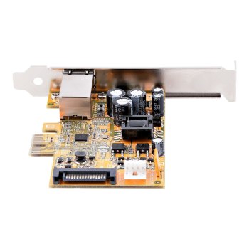 StarTech.com 1 Port 2.5Gbps PoE Network Card, PCIe Ethernet Card w/RJ45 Port, 30W 802.3at PoE NIC for Desktops/Servers, Network PoE LAN Adapter w/Low-Profile Bracket Included - NBASE-T, Windows/Linux Support (ST1000PEXPSE)