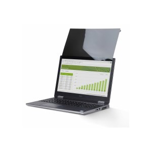 StarTech.com 14-inch 16:10 Laptop Touch Privacy Screen, Flip-Up - Blickschutzfilter für Notebook - 2-Wege - Klebestreifen, Schiebelaschen, Flexi-Scharniere - 35.6 cm (14")