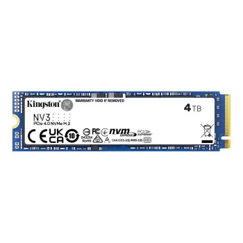 Kingston NV3 - SSD - 4 TB - intern - M.2 2280 - PCIe 4.0 x4 (NVMe)