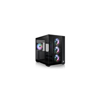 Thermaltake View 380 TG ARGB - Mid tower - ATX - Seitenteil mit Fenster (gehärtetes Glas)