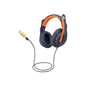 Logitech Zone Learn Cuffie con microfono on-ear cablate per studenti, USB-A