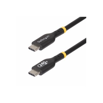 StarTech.com Cavo di ricarica USB C da 2 m, cavo USB-C certificato USB-IF, 240 W - Cavo USB - 24 pin USB-C (M)