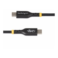 StarTech.com Cavo di ricarica USB C da 2 m, cavo USB-C certificato USB-IF, 240 W - Cavo USB - 24 pin USB-C (M)