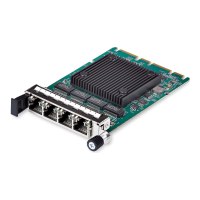 StarTech.com 4-Port RJ45 Gigabit OCP 3.0 Server Network Card, Intel I350