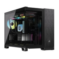 Corsair 2500X - Mid tower - micro ATX - Seitenteil mit Fenster (gehärtetes Glas)