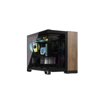 Corsair 2500X - Mid tower - micro ATX - Seitenteil mit Fenster (gehärtetes Glas)