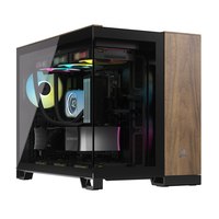 Corsair 2500X - Mid tower - micro ATX - Seitenteil mit Fenster (gehärtetes Glas)