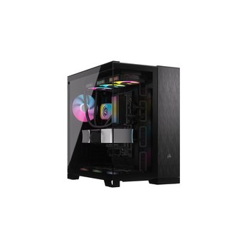 Corsair 6500X - Mid tower - E-ATX - Seitenteil mit Fenster (gehärtetes Glas)