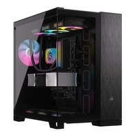 Corsair 6500X - Mid tower - E-ATX - Seitenteil mit Fenster (gehärtetes Glas)