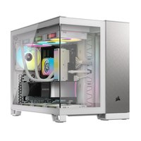 Corsair 2500X - Mid tower - micro ATX - Seitenteil mit Fenster (gehärtetes Glas)