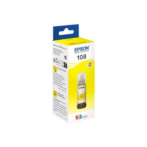 Epson EcoTank 108 - 70 ml - giallo - originale -...