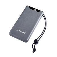 Intenso F10000 - Powerbank - 10000 mAh - 20 Watt - 3 A - QC 3.0, Power Delivery 3.0 + PPS - 2 Ausgabeanschlussstellen (24 pin USB-C, USB Typ A)