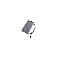 Intenso F10000 - Powerbank - 10000 mAh - 20 Watt - 3 A - QC 3.0, Power Delivery 3.0 + PPS - 2 Ausgabeanschlussstellen (24 pin USB-C, USB Typ A)