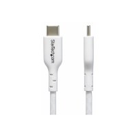 StarTech.com Cavo di ricarica USB-C bianco da 3 m, Cavo USB C, 60 W 3 A PD - Cavo USB - USB-C a 24 pin (M)