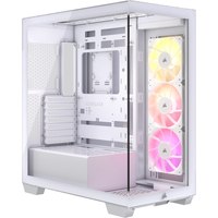 Corsair 3500X ARGB - Mid tower - E-ATX - Seitenteil mit Fenster (gehärtetes Glas)