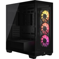 Corsair 3500X ARGB - Mid tower - E-ATX - Seitenteil mit Fenster (gehärtetes Glas)