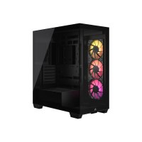 Corsair 3500X ARGB - Mid tower - E-ATX - Seitenteil mit Fenster (gehärtetes Glas)