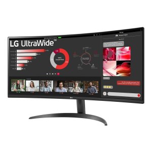 LG UltraWide 34WR50QK-B - LED-Monitor - gebogen - 86.42...