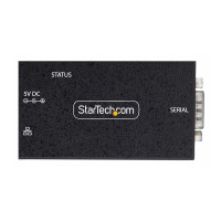 StarTech.com Serial to Ethernet Adapter, IP LAN to RS232 DB9 Converter