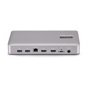 StarTech.com USB4 Docking Station, USB-C 40Gbps, Dual Video HDMI, Up to 2x 4K 60Hz 4:4:4 (RGB)