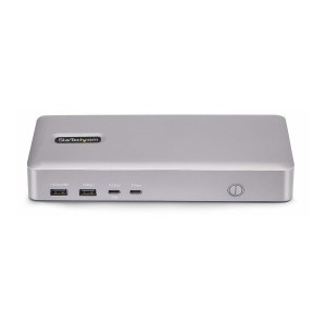 StarTech.com USB4 Docking Station, USB-C 40Gbps, Dual Video HDMI, Up to 2x 4K 60Hz 4:4:4 (RGB)