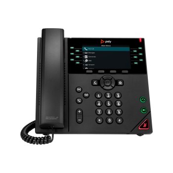 HP Poly VVX 450 - VoIP-Telefon - dreiweg Anruffunktion