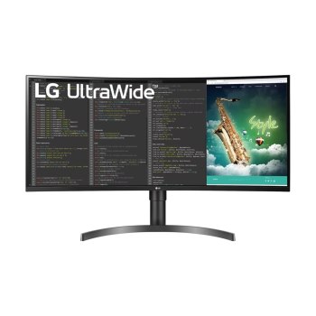 LG UltraWide 35WN75CP-B - LED-Monitor - gebogen - 88.9 cm (35")