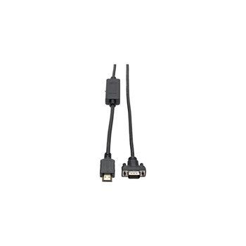 Tripp P566-006-VGA Aktives HDMI-auf-VGA-Adapterkabel - Niedrigprofil-HD15 (Stecker/Stecker) - 1,80 m. - 1,8 m - HDMI - HD15 - MICRO-USB B - Männlich - Weiblich - Gold