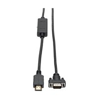 Tripp P566-006-VGA Aktives HDMI-auf-VGA-Adapterkabel - Niedrigprofil-HD15 (Stecker/Stecker) - 1,80 m. - 1,8 m - HDMI - HD15 - MICRO-USB B - Männlich - Weiblich - Gold