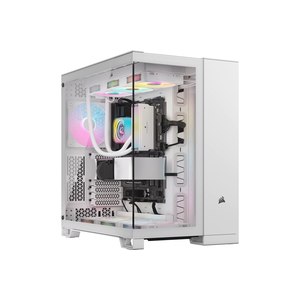 Corsair iCUE 6500X RGB - Mid tower - ATX - Seitenteil mit Fenster (gehärtetes Glas)