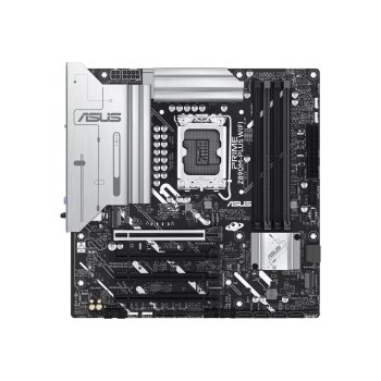 ASUS PRIME Z890M-PLUS WIFI - Motherboard - micro ATX - LGA1851-Sockel - Z890 Chipsatz - USB-C 3.2 Gen 2x2, USB 3.2 Gen 2, USB 3.2 Gen 1, USB-C 3.2 Gen 1 - Wi-Fi 7, Bluetooth, 2.5 Gigabit LAN - Onboard-Grafik (CPU erforderlich)