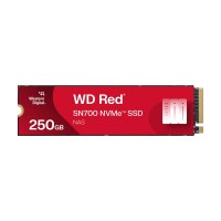 WD Red SN700 WDS250G1R0C-68BDK0 - SSD - 250 GB - intern - M.2 2280 - PCIe 3.0 x4 (NVMe)