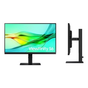 Samsung ViewFinity S6 S24D600UAU - S60UD Series - LED-Monitor - USB - 61 cm (24")