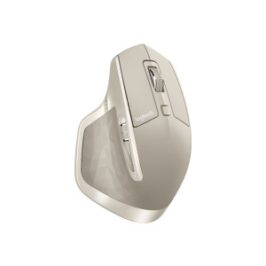 Logitech MX Master - Maus - Laser - 5 Tasten - kabellos - Bluetooth, 2.4 GHz - kabelloser Empfänger (USB)