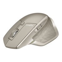 Logitech MX Master - Maus - Laser - 5 Tasten - kabellos - Bluetooth, 2.4 GHz - kabelloser Empfänger (USB)