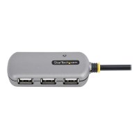 StarTech.com USB Extender Hub, 24m USB 2.0 Extension Cable with 4-Port USB Hub, Active/Bus Powered USB Repeater Cable, Optional 10W Power Supply Included - USB-A Hub w/ ESD Protection (U02442-USB-EXTENDER)