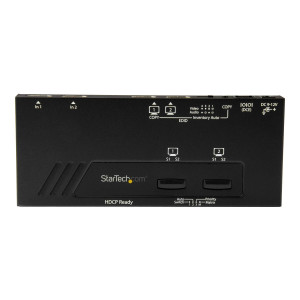 StarTech.com 2x2 HDMI Matrix Switch - 4K Ultra HD HDMI...