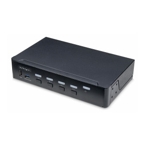 StarTech.com 4-Port DisplayPort KVM Switch, 4K 60Hz, TAA Compliant