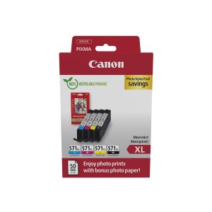 Canon CLI-571 XL C/M/Y/BK Photo Value Pack - 4er-Pack