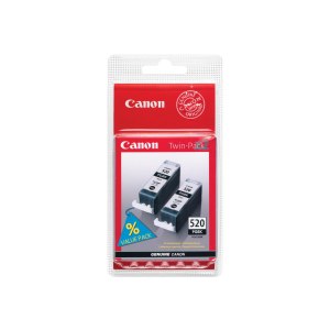 Canon PGI-520BK Twin Pack - confezione da 2 - 19 ml