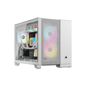 Corsair 2500D AIRFLOW - Mid tower - micro ATX - Seitenteil mit Fenster (gehärtetes Glas)